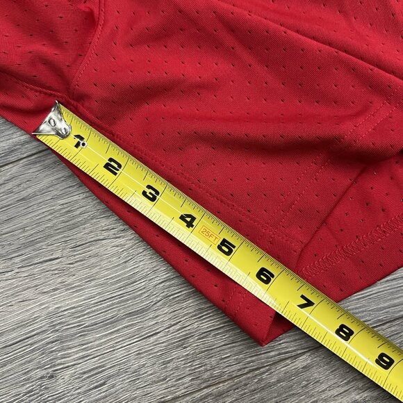 Jordan Basketball Shorts Size XL Mens Red Dri Fit Mesh $40 - Picture 4 of 9